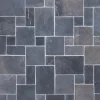 Marmorimosaiikki French Pattern Gray, verkolla*Qualitystone Hot