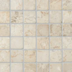 Discount Marmorimosaiikki Square White, verkolla, 50 x 50 mm Marmorilaatat|Mosaiikkilaatat