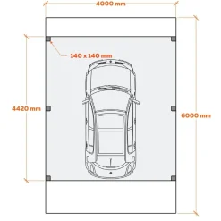 Matkailuautokatos Ralf 24m2*Holzbrüder
