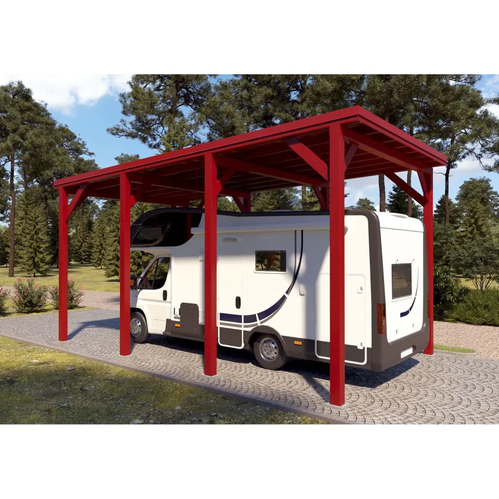 Matkailuautokatos Ralf 28m2*Holzbrüder New