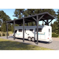 Outlet Matkailuautokatos Ralf 32m2 Autokatokset|Autotallit Yhdelle Autolle