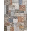 Matto Patchwork ruskea monivärinen*Benina New