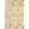 Discount Matto Pyörre 160x230 cm luonnonvärinen Terassimatot