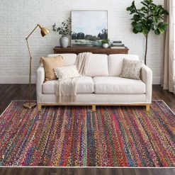 Matto Myra monivärinen, eri kokoja*Linento Hot