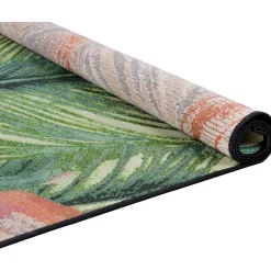 Matto Garden ulko- ja sisäkäyttöön vihreä/monivärinen eri kokoja*Tom Tailor