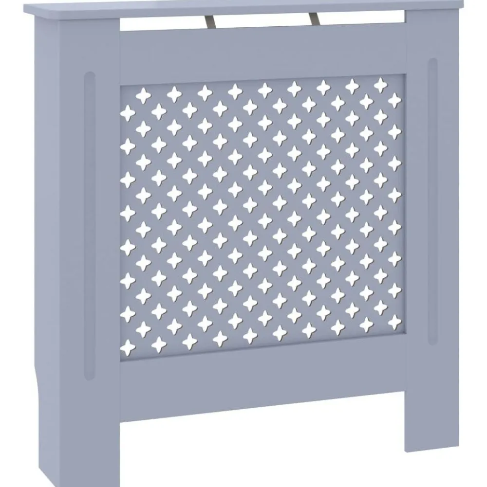 Mdf lämpöpatterin suoja harmaa 78 cm*FinePRICE Outlet