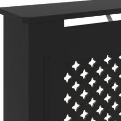 Discount Mdf lämpöpatterin suoja musta 78 cm Patterinsuojat