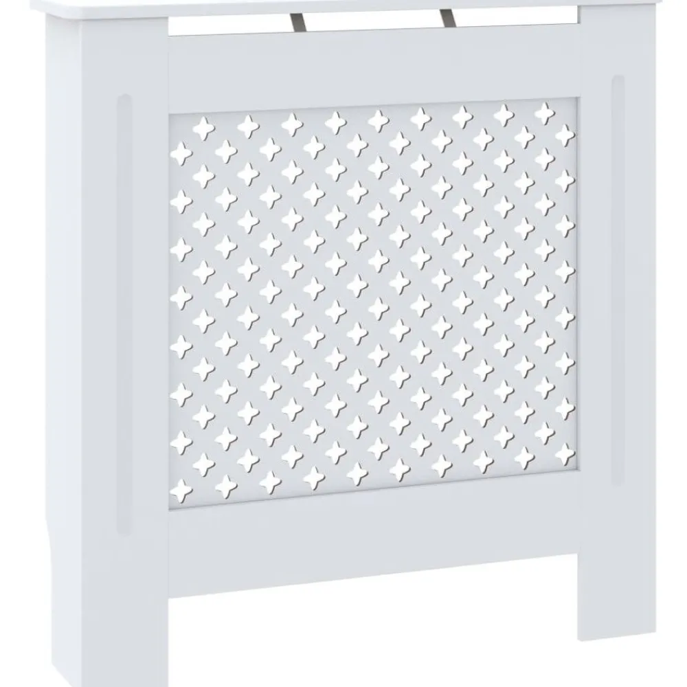 Mdf lämpöpatterin suoja valkoinen 78 cm*FinePRICE Outlet