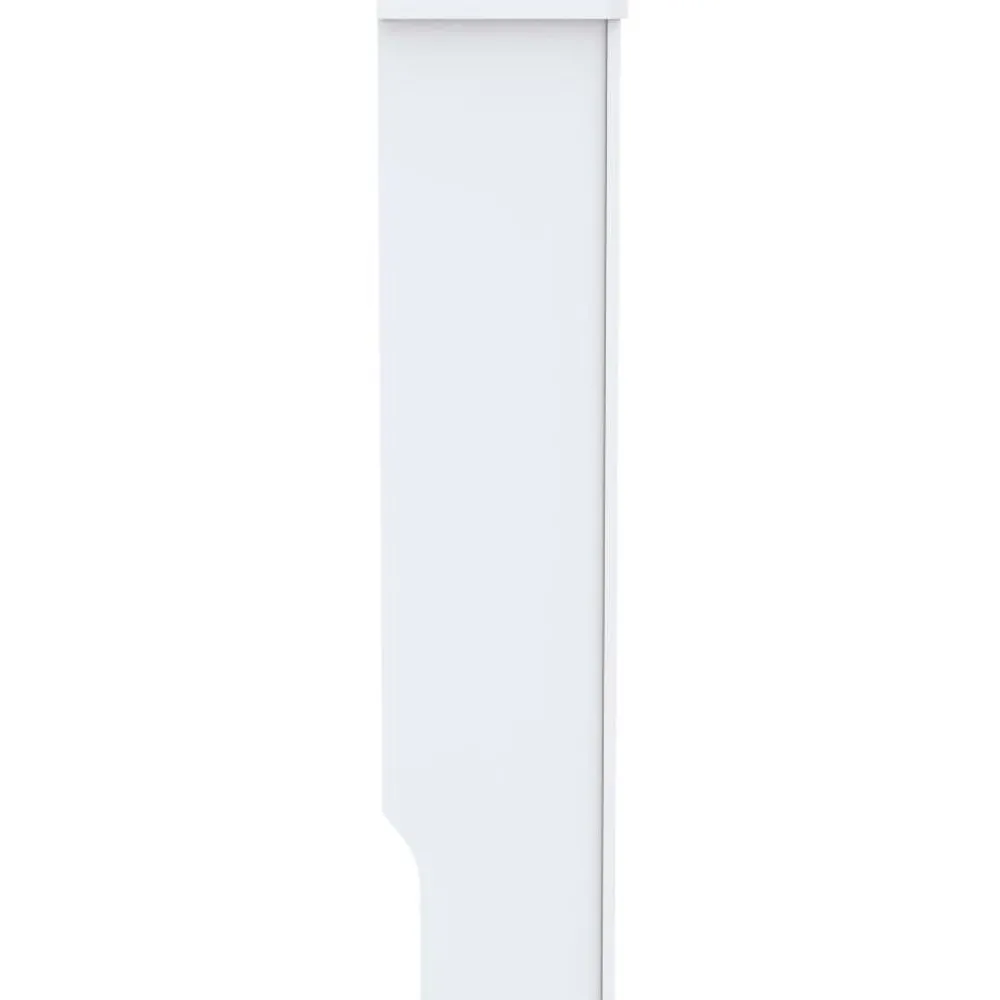 Mdf lämpöpatterin suoja valkoinen 78 cm*FinePRICE Outlet