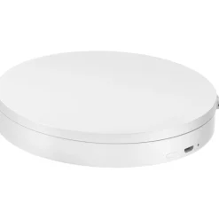 Sale Meikki/matkapeili Outline Ø120 mm akkukäyttöisellä valolla 7-kertainen suurennus mattavalkoinen Kylpyhuonetarvikkeet