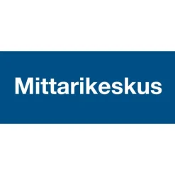 Merkintäkilpi "Mittarikeskus", 30x12cm*Suomen Turvakauppa Sale