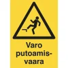 Discount Merkintäkilpi "Putoamisvaara", 20x30cm Kyltit Ja Varoitustarrat