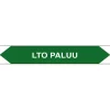 Online Merkintätarra/putkistotarra "LTO paluu", 16x2.5cm, 5kpl Kyltit Ja Varoitustarrat