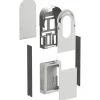 Metallisarja yhden EVlink Pro AC -latausaseman asennukseen*Schneider Electric Clearance