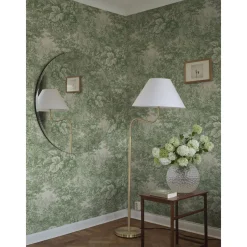 Metsätapetti Forest Toile vihreä, mittatilaus, non-woven*Sandberg Sale