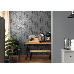 Metsätapetti Rolleri 11 5391-1, 0.53x11.2m, harmaa*Sandudd Online