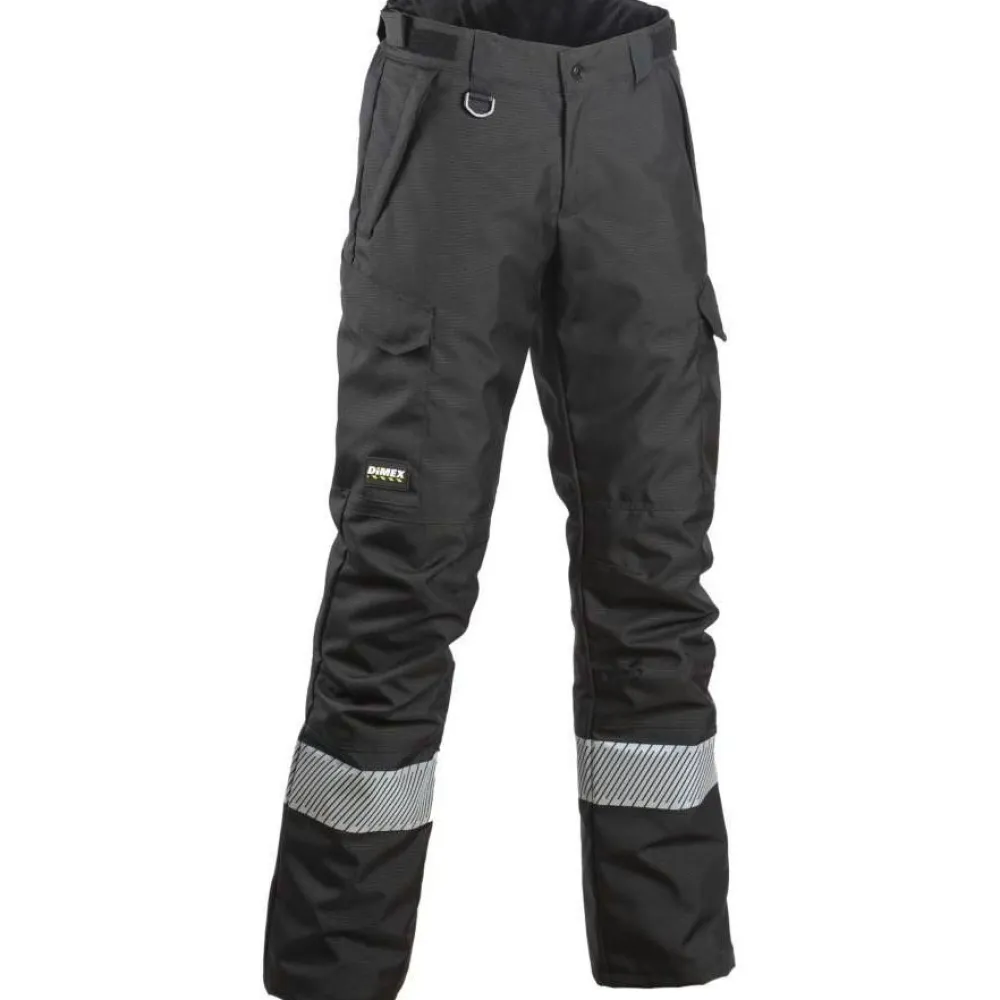 Miesten talvikuorihousut 6136, musta*Dimex Discount