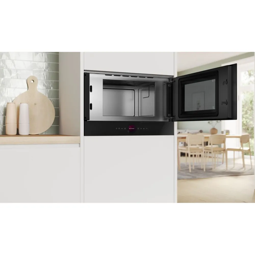 Mikroaaltouuni Serie 8 BFR7221B1 60cm musta integroitava*Bosch Clearance