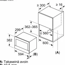Discount Mikroaaltouuni Serie 8 BFL7221W1 60cm valkoinen integroitava Liedet Ja Uunit