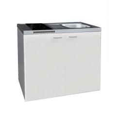 Minikeittiö MCERAMIC, leveys 100cm, keraamisella liedellä*Limatec Online