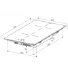 Minikeittiö PMK3HP05963001, leveys 100cm, induktiolevyllä*Limatec