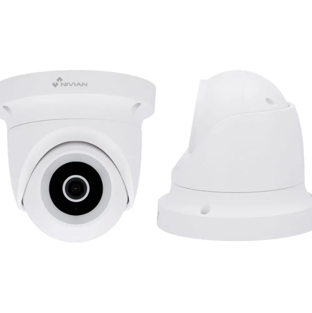 Mini-turret valvontakamera Nivian Smart, 2K - 3MP, sähköisesti käänneltävä*Celotron Discount