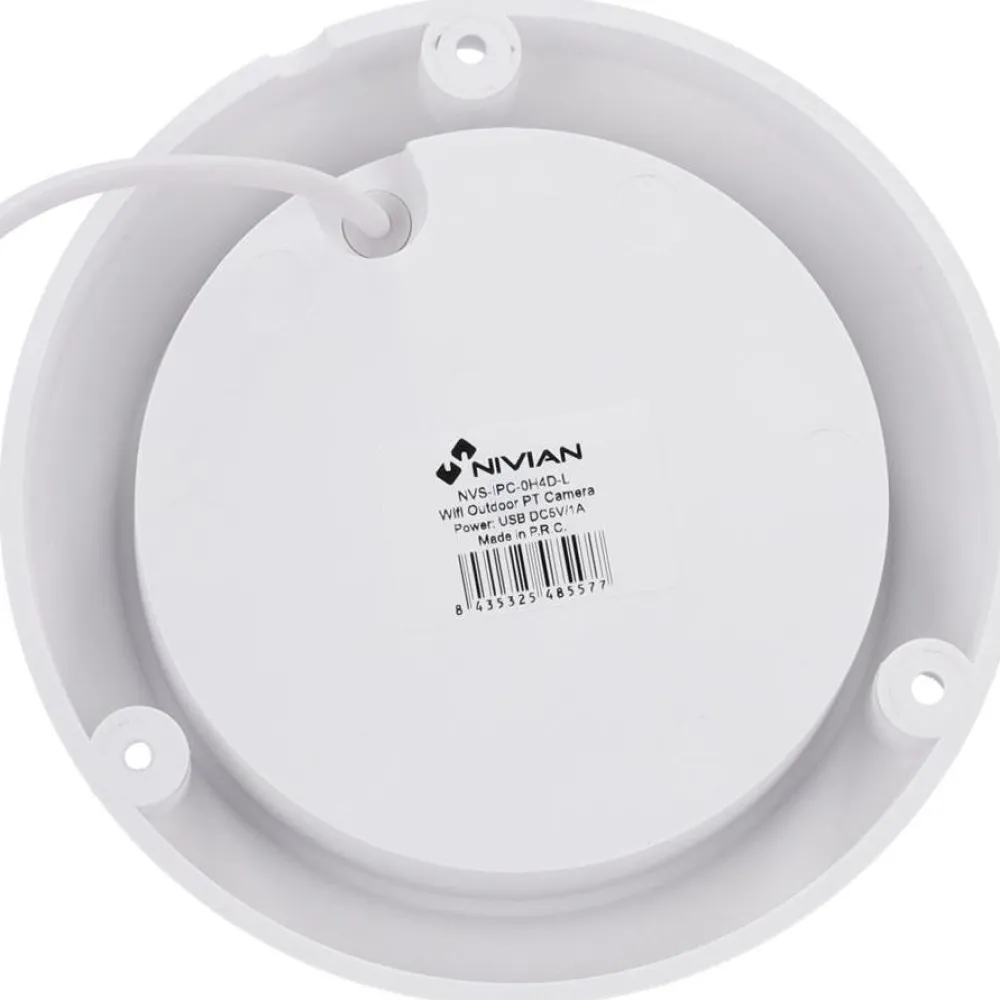 Mini-turret valvontakamera Nivian Smart, 2K - 3MP, sähköisesti käänneltävä*Celotron Discount