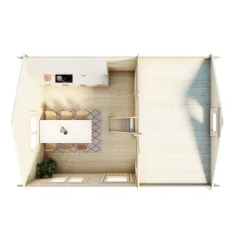 Mökki 100C-4 Paasvesi 22 m² sis.parven*Luoman Lillevilla Clearance