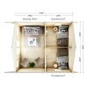 Mökki 220-3 Koitere 28,5 m² sis.parven*Luoman Lillevilla New