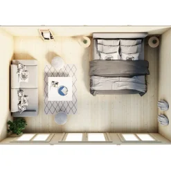 Hot Mökki 488 Kolima 24 m² Kesämökit