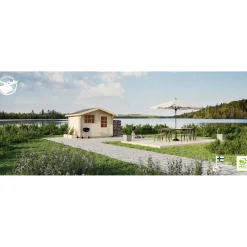 Discount Mökki 28-0 Pihlaja 7,5 m² Aitat Ja Vierasmajat