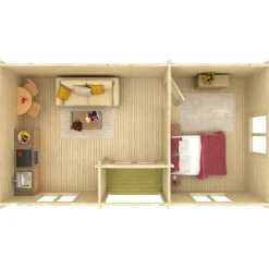 Sale Mökki Anna 26,8+1,9 m² Kesämökit