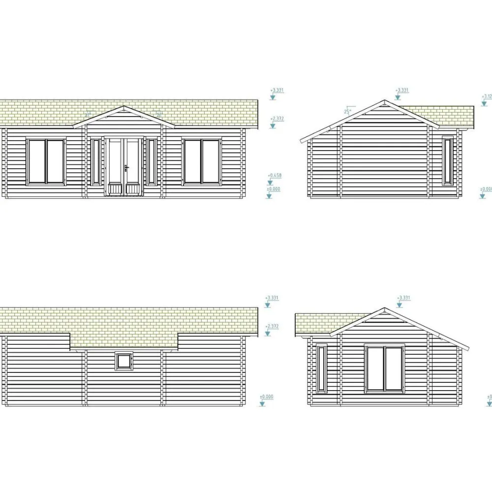 Mökki Anna 26,8 m² Kesämökit