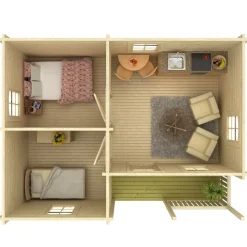 Sale Mökki Sandra 21,5+3,7 m² Kesämökit