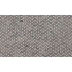Mosaiikkilaatta Diamond Mini Light Grey, 35x55mm*Qualitystone New