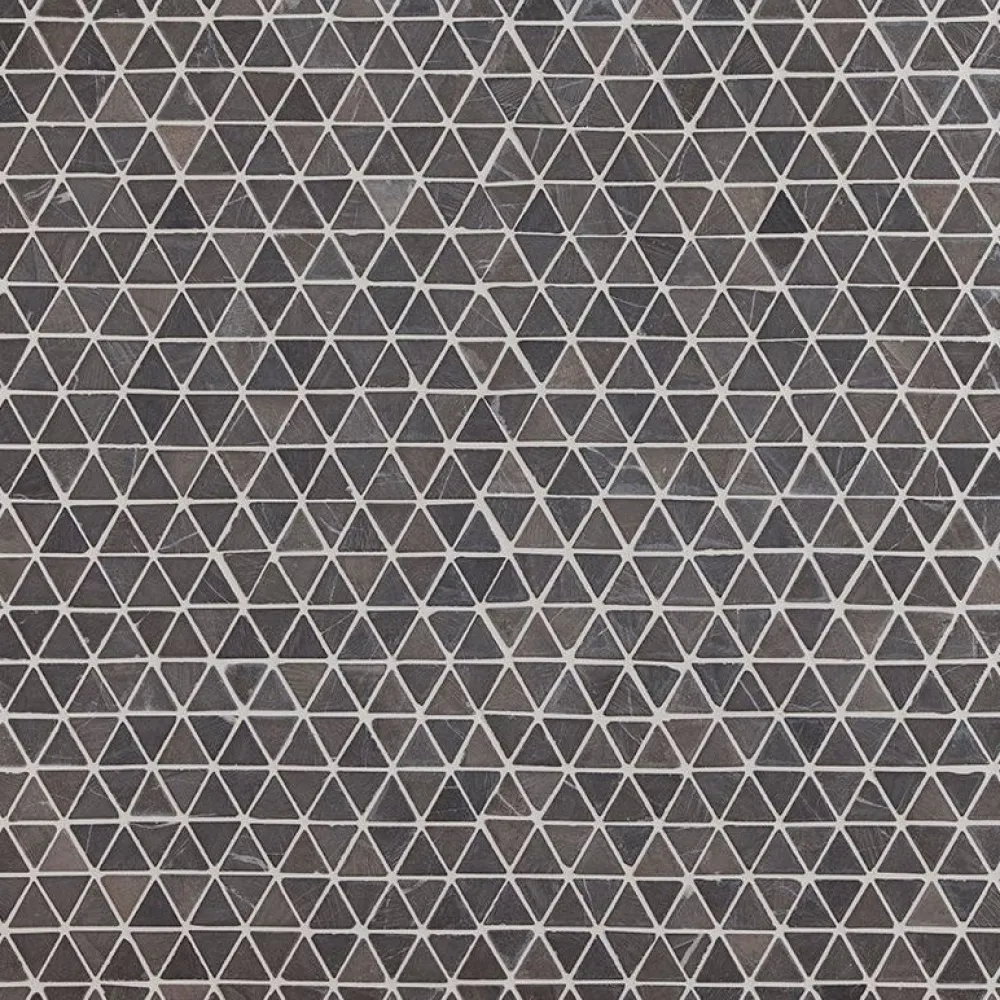 Mosaiikkilaatta Triangle Mini Grey, 30x30x30mm Marmorilaatat|Mosaiikkilaatat