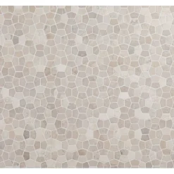 Outlet Mosaiikkilaatta Pentagon Mini White, 30x50mm Marmorilaatat|Pakkasenkestävät Laatat