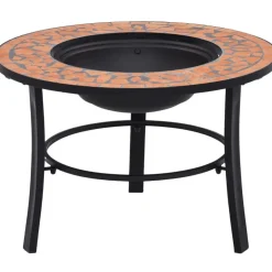 Mosaiikkitulisija 68cm, terrakotta*FinePRICE Online