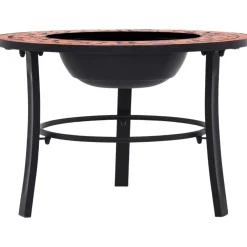 Mosaiikkitulisija 68cm, terrakotta*FinePRICE Online