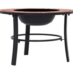 Mosaiikkitulisija 68cm, terrakotta*FinePRICE Online