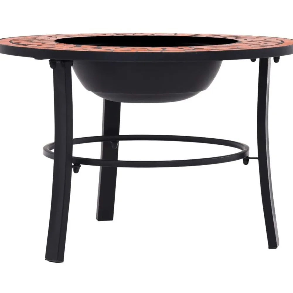 Mosaiikkitulisija 68cm, terrakotta*FinePRICE Online