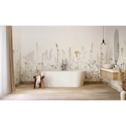 Märkätilan muovimatto Aquarelle Sediment 2 Grey, leveys 2m*Tarkett Outlet