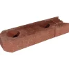 Sale Muurikivi Aitakivi peruspari 560x200x100 mm sileä punainen Muurikivet