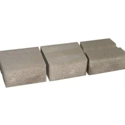 Outlet Muurikivi Muurikko kaarrekivet 235x235x100 mm sileä harmaa Muurikivet