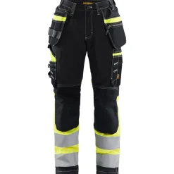 Naisten riipputaskuhousut 7196 Highvis Stretch*Blåkläder Hot