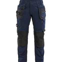 Clearance Naisten riipputaskuhousut 7132-1832 Stretch twill Työhousut