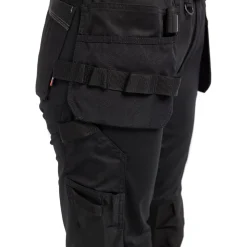 Clearance Naisten riipputaskuhousut 7132-1832 Stretch twill Työhousut
