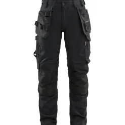 Clearance Naisten riipputaskuhousut 7132-1832 Stretch twill Työhousut