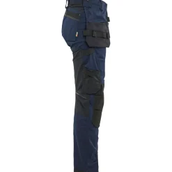 Clearance Naisten riipputaskuhousut 7132-1832 Stretch twill Työhousut