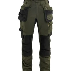 Clearance Naisten riipputaskuhousut 7132-1832 Stretch twill Työhousut